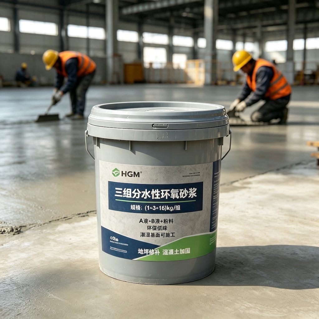 呼兰三组份水性环氧砂浆